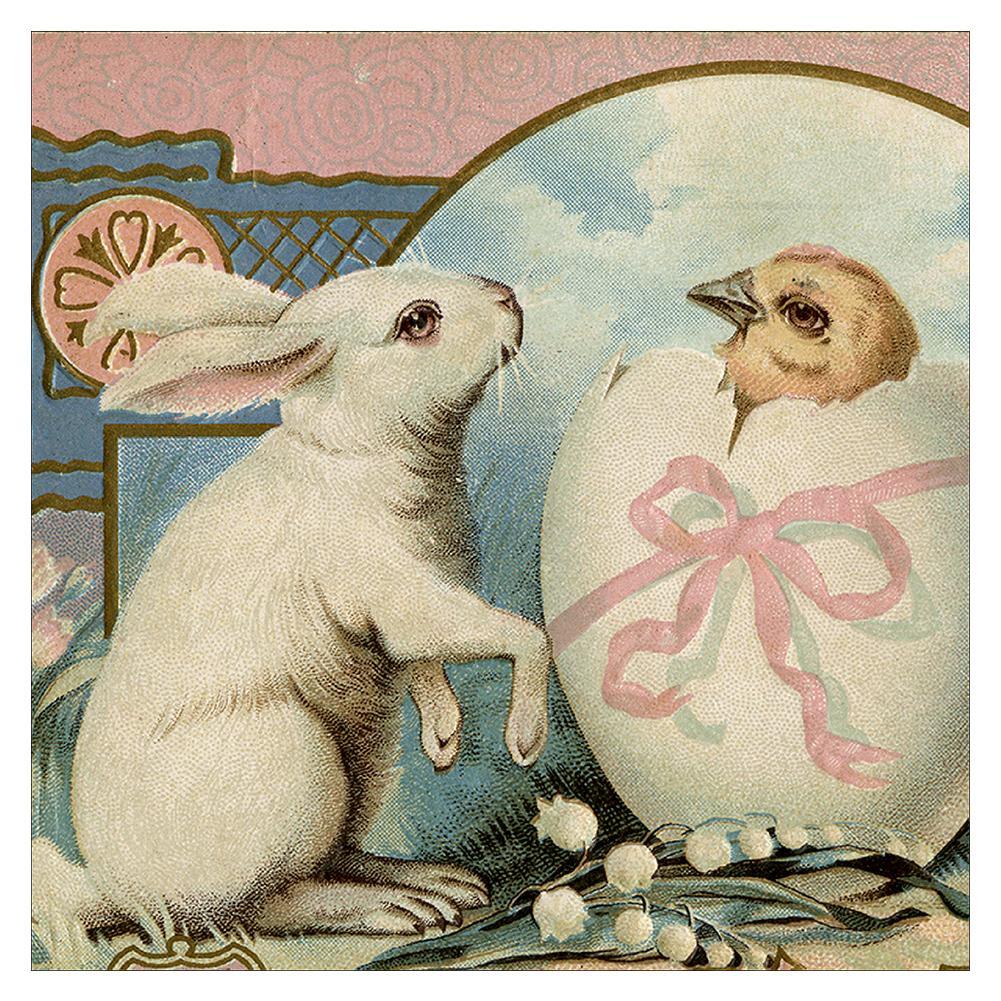 Thème de Pâques - peinture en diamant complet - 30x30cm