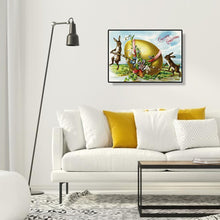 Charger l&#39;image dans la galerie, Jour de Pâques - peinture en diamant complet - 40x30cm
