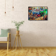 Charger l&#39;image dans la galerie, Train - peinture en diamant complet - 40x30cm
