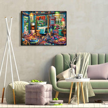 Charger l&#39;image dans la galerie, Salle de couture - peinture en diamant complète - 40x30cm
