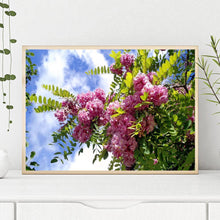 Charger l&#39;image dans la galerie, Fleurs positives - peinture en diamant complet - 40x30cm
