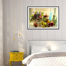 Charger l&#39;image dans la galerie, Fruit - peinture en diamant complet - 40x30cm
