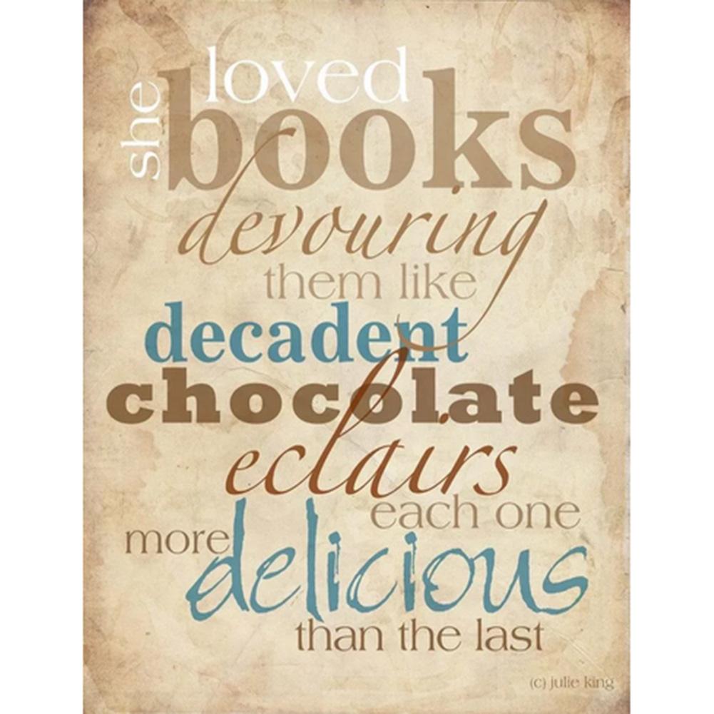 Lettre anglaise - peinture en diamant complet - 40x30cm