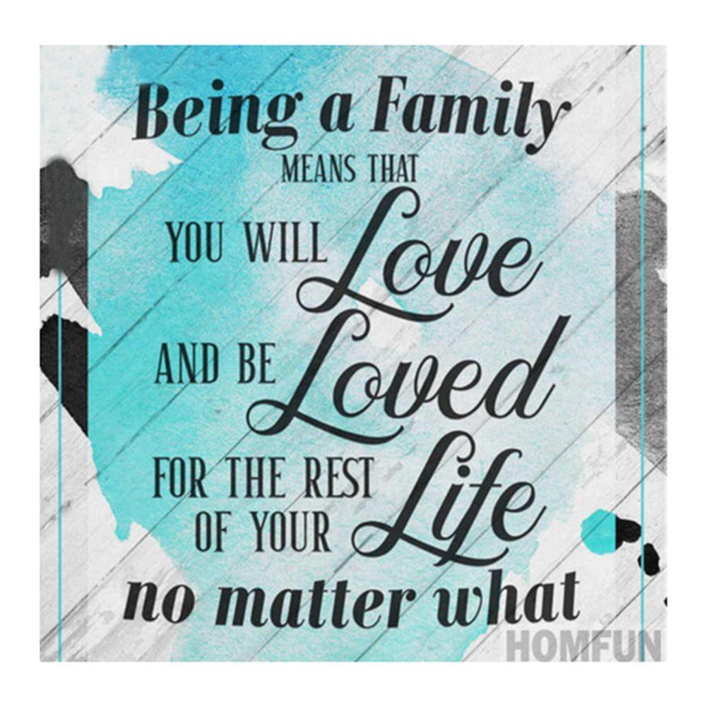 Anglais - peinture diamant - 30x30cm