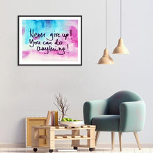 Charger l&#39;image dans la galerie, Phrase - peinture en diamant complet - 40x30cm

