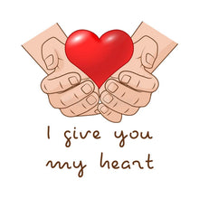 Charger l&#39;image dans la galerie, Coeur - peinture en diamant complet - 30x30cm
