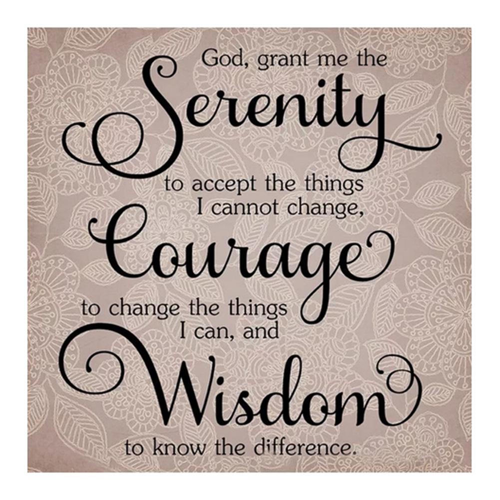 Phrase - peinture en diamant complet - 30x30cm