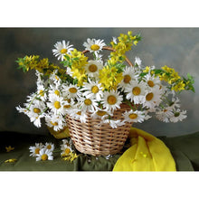 Charger l&#39;image dans la galerie, Fleur - peinture en diamant complet - 40x30cm
