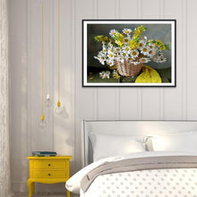 Charger l&#39;image dans la galerie, Fleur - peinture en diamant complet - 40x30cm
