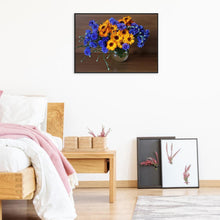 Charger l&#39;image dans la galerie, Fleur - peinture en diamant complet - 40x30cm
