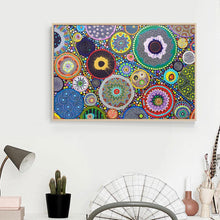 Charger l&#39;image dans la galerie, Motif ethnique - peinture en diamant complet - 40x30cm
