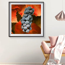 Charger l&#39;image dans la galerie, Raisins doux - peinture en diamant complet - 30x30cm
