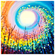 Charger l&#39;image dans la galerie, Halos fantastiques - peinture diamant pleine - 30x30cm
