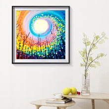 Charger l&#39;image dans la galerie, Halos fantastiques - peinture diamant pleine - 30x30cm
