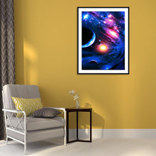 Charger l&#39;image dans la galerie, Univers - peinture diamant pleine - 40x30cm
