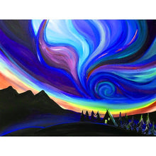 Charger l&#39;image dans la galerie, Ciel - peinture diamant pleine - 40x30cm
