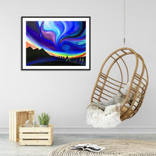 Charger l&#39;image dans la galerie, Ciel - peinture diamant pleine - 40x30cm
