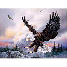 Charger l&#39;image dans la galerie, Aigle - peinture en diamant complet - 30x40cm
