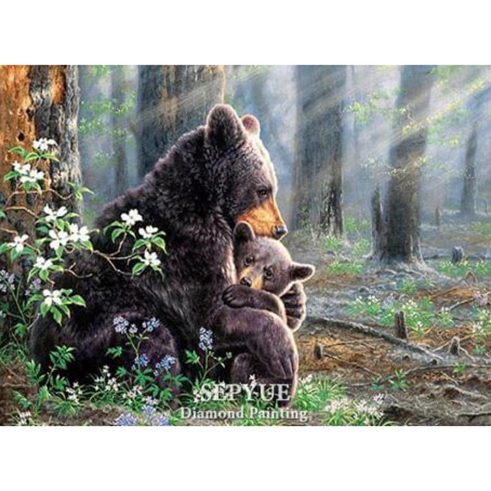 Animal - peinture en diamant complet - 30x40cm