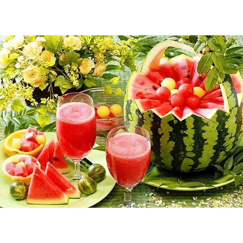 Fruit - peinture diamant pleine - 30x40cm