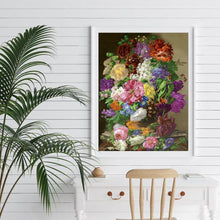 Charger l&#39;image dans la galerie, Fleur - peinture en diamant complet - 30x40cm
