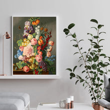 Charger l&#39;image dans la galerie, Fleur - peinture en diamant complet - 30x40cm
