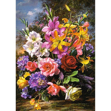 Charger l&#39;image dans la galerie, Fleur - peinture en diamant complet - 30x40cm
