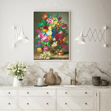 Charger l&#39;image dans la galerie, Fleur - peinture en diamant complet - 30x40cm
