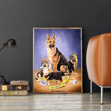 Charger l&#39;image dans la galerie, Chien - peinture en diamant complet - 30x40cm
