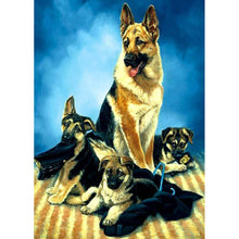 Charger l&#39;image dans la galerie, Chien - peinture en diamant complet - 30x40cm
