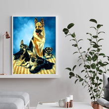 Charger l&#39;image dans la galerie, Chien - peinture en diamant complet - 30x40cm
