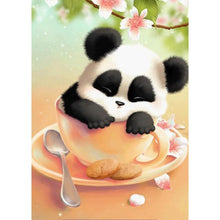 Charger l&#39;image dans la galerie, Panda - peinture en diamant complet - 30x40cm
