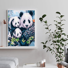 Charger l&#39;image dans la galerie, Panda - peinture en diamant complet - 30x40cm

