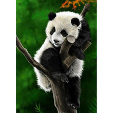 Charger l&#39;image dans la galerie, Panda - peinture en diamant complet - 30x40cm
