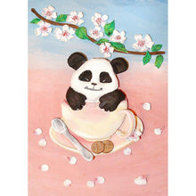 Charger l&#39;image dans la galerie, Panda - peinture en diamant complet - 30x40cm

