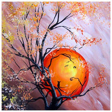 Charger l&#39;image dans la galerie, Lune - peinture en diamant complet - 30x30cm
