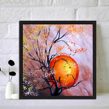 Charger l&#39;image dans la galerie, Lune - peinture en diamant complet - 30x30cm
