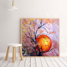 Charger l&#39;image dans la galerie, Lune - peinture en diamant complet - 30x30cm
