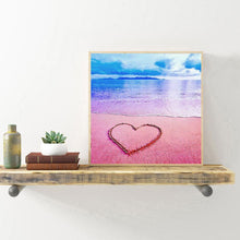 Charger l&#39;image dans la galerie, Coeur - peinture en diamant complet - 30x30cm
