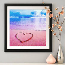 Charger l&#39;image dans la galerie, Coeur - peinture en diamant complet - 30x30cm
