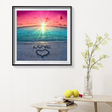 Charger l&#39;image dans la galerie, Coeur - peinture en diamant complet - 30x30cm
