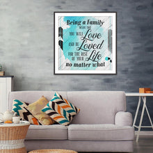 Charger l&#39;image dans la galerie, Lettres - peinture en diamant complet - 30x30cm
