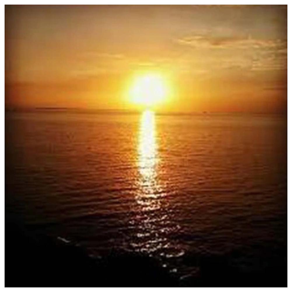 Lever de soleil de nouveauté - peinture complète de diamant - 30x30cm