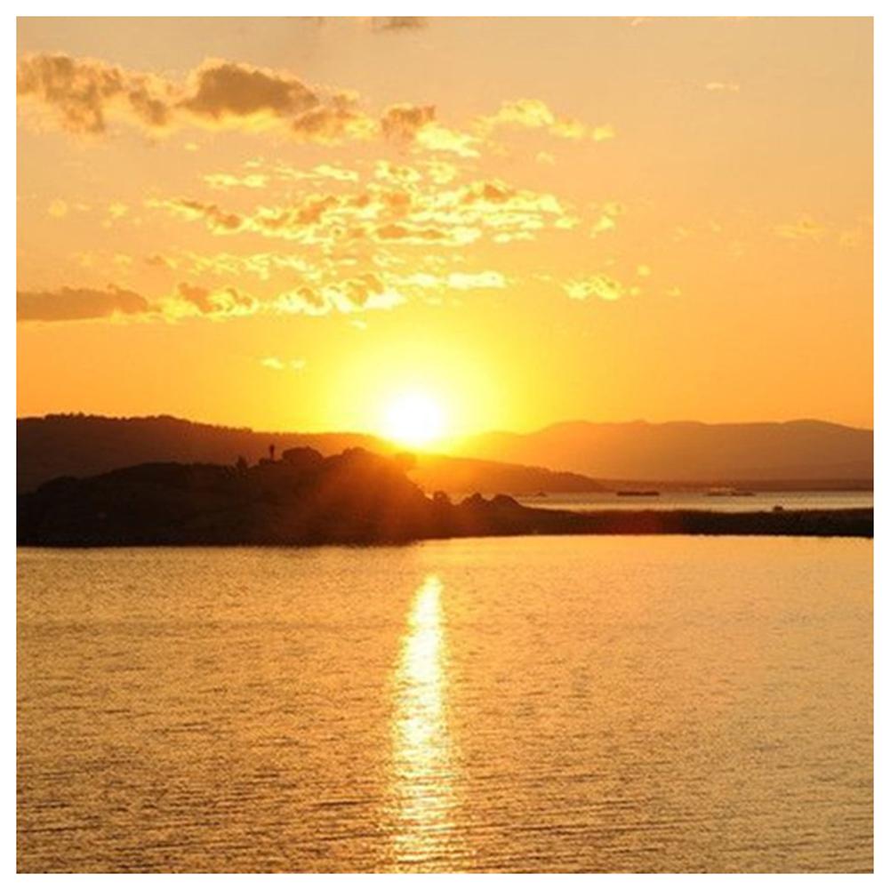 Lever de soleil de nouveauté - peinture complète de diamant - 30x30cm