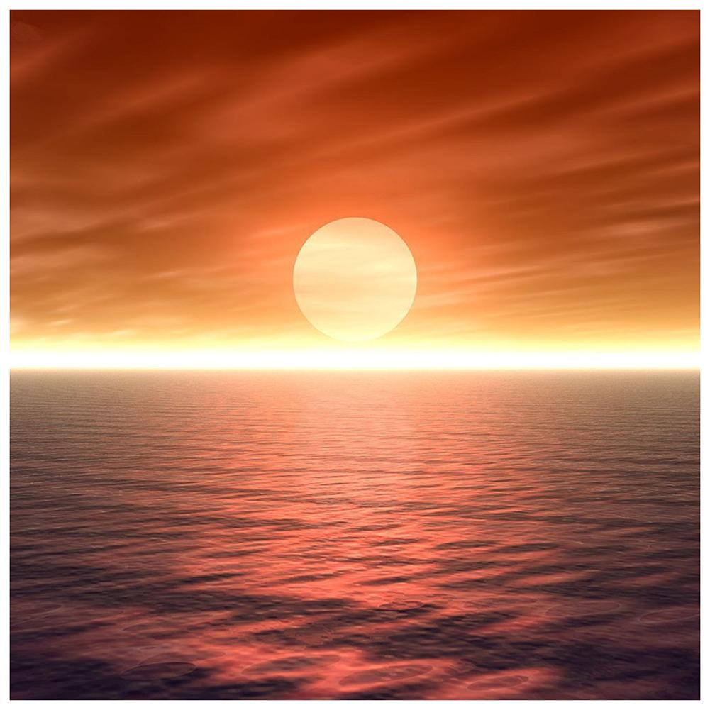 Lever de soleil de nouveauté - peinture complète de diamant - 30x30cm