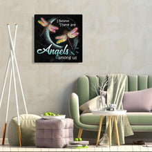 Charger l&#39;image dans la galerie, Libellule - peinture en diamant complet - 30x30cm
