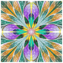 Charger l&#39;image dans la galerie, Fleurs magnifiques - peinture en diamant complet - 30x30cm
