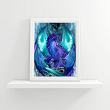 Charger l&#39;image dans la galerie, Dragon de nouveauté - peinture en diamant complet - 30x40cm
