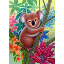 Charger l&#39;image dans la galerie, Koala mignon - peinture complète de diamant - 30x40cm
