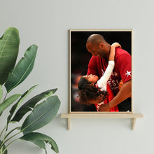 Charger l&#39;image dans la galerie, Athlète de manba noir - peinture complète de diamant - 30x40cm
